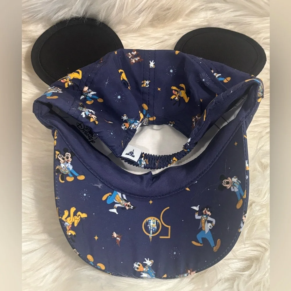NEW Walt Disney World 50th Anniversary Mickey Ears Baseball Hat Toddler Size